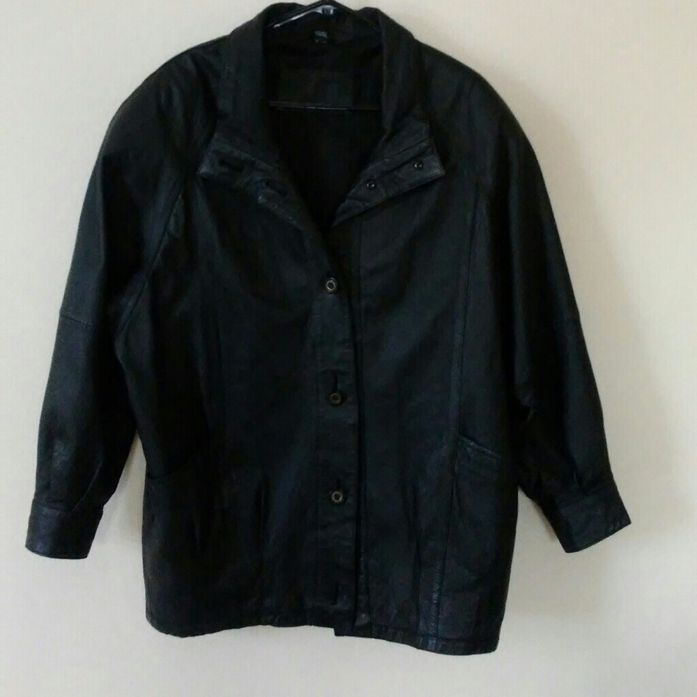 Leather Coat